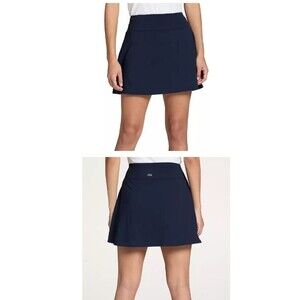 DSG Black Athletic Skort Size Large Pre-Owned Performance Stretch Tennis Golf